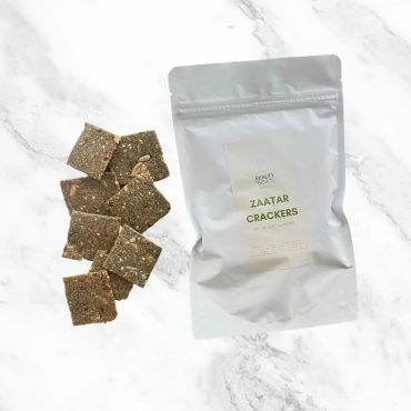 Beauty Treats Collagen Keto Snacks Zattar Crackers 100g